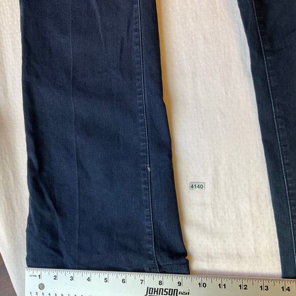 KUT Josephine Women Flared Jeans size 27 Blue Mid Rise Stretch Slim Bootcut - Picture 7 of 12